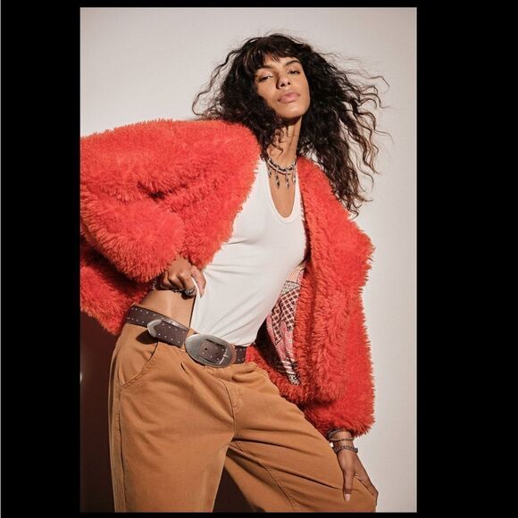 Free People Lena Teddy Jacket NWT - Picture 9 of 9